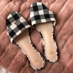 H&M Gingham Sandals